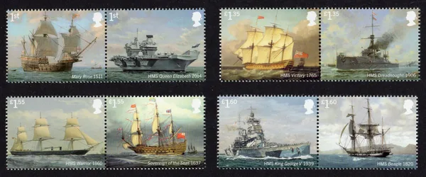 Gr. Britain 2019 Navy ships MNH