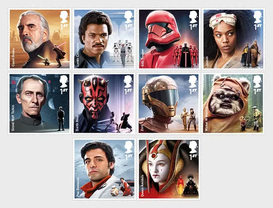 Gr. Britain 2019 Starwars II postfris/mnh