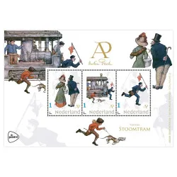 Netherlands 2021 Anton Pieck 7 The steamtram souvenir sheet MNH