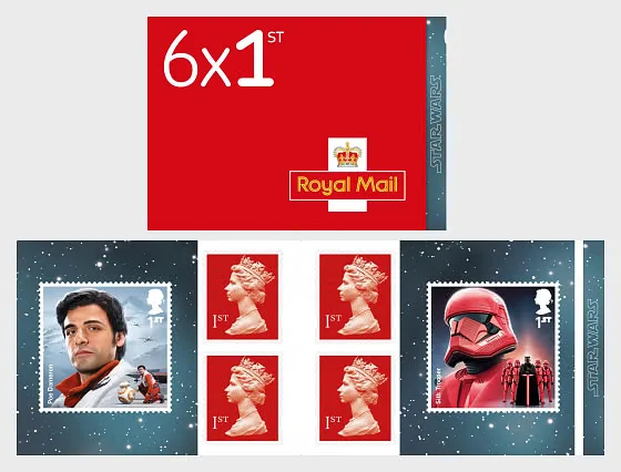 Gr. Britain 2019 Starwars II Heftchen postfris/mnh