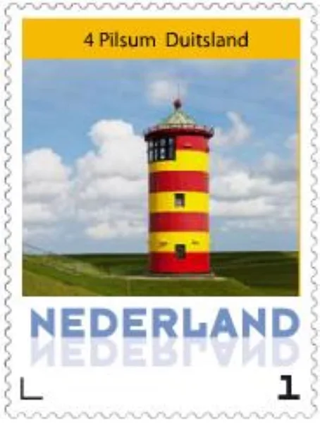 Netherlands 2016-4 Pilsum Lighthouse Germany MNH