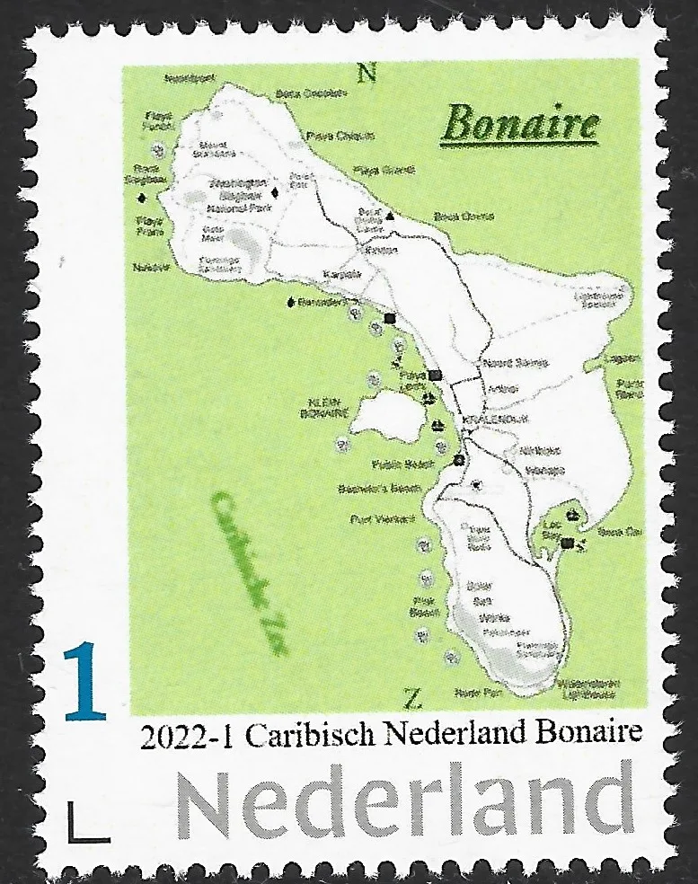 Pays-Bas 2022-1 Bonaire Caraïbes carte postale/mnh