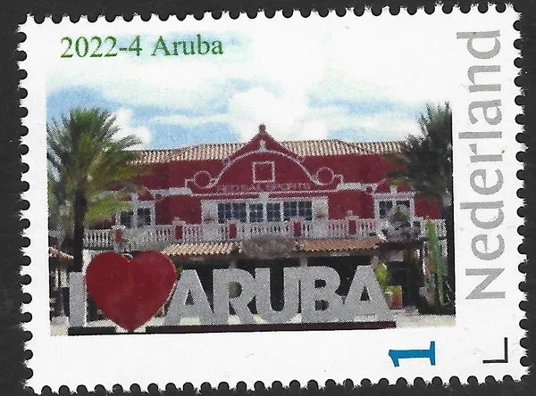 Ñederland 2022-4 Caribisch Nederland Caribian Netherlands ARUBA postfris/mnh