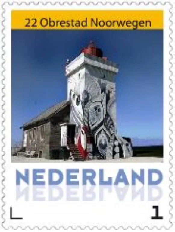Nederland Ucollect Vuurtoren 2016-22 Obrestad Noorwegen postfris