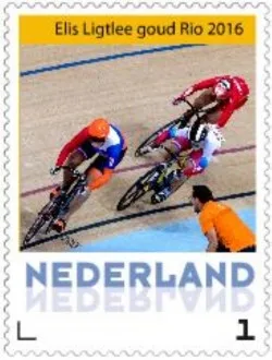 Netherlands 2016 Olympic Games Rio 2016 Elis Ligtlee Cycling unmounted MNH