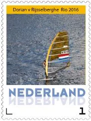 Netherlands 2016 Olympic Games Rio 2016 Dorian v. Rijsselberghe Windsurfing MNH