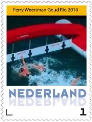 Netherlands 2016 Olympic Games Rio 2016 Ferry Weertman 10km Swimming MNH