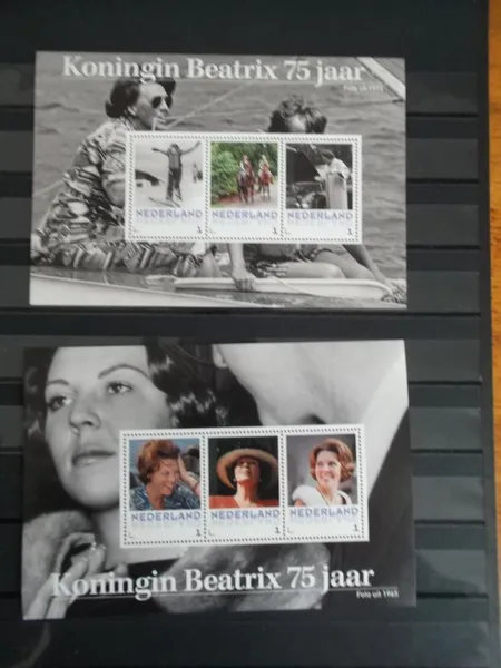Nederland 2013 Koningin Beatrix 75 jaar Royalty Queen Beatrix 4 velletjes postfris/mnh