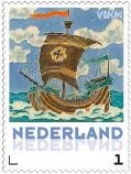 Netherlands 2013 ucollect Viking Ship MNH