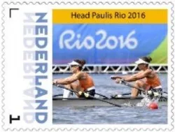 Netherlands 2016 Olympic Games Rio 2016 I. Head M. Paulis Rowing MNH