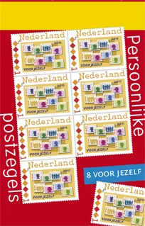 2011 persoonlijk postzegelboekje 8 voor jezelf