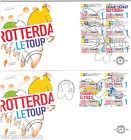 Netherlands fdc 608 a and b Tour de France 2010