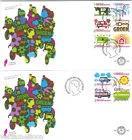 Netherlands fdc 609 Think Green tariff 1 2010 2732-2741