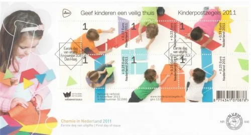 Nederland fdc 640 KINDERZEGELS 2011
