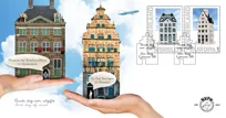 Netherlands fdc 643 KLM houses 2012