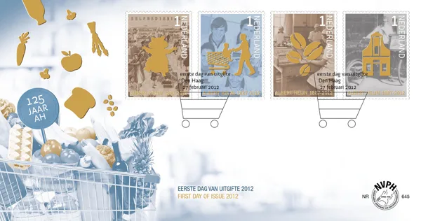 Netherlands fdc 645 Albert Heijn 2012