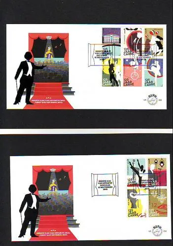Nederland fdc 658 a-b 125jr Carré 2012