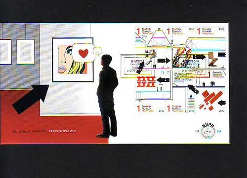 Nederland fdc 659 a-b Rijksmuseum 2012