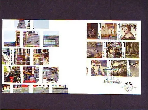 Netherlands FDC 668 a/b Rijksmuseum 2013