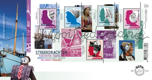 Nederland FDC 674 Mooi Nederland verzamelvel 2013