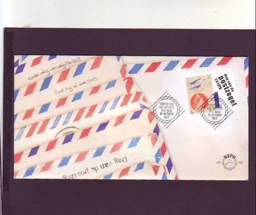 Netherlands FDC 682 National Stamp Day 2013