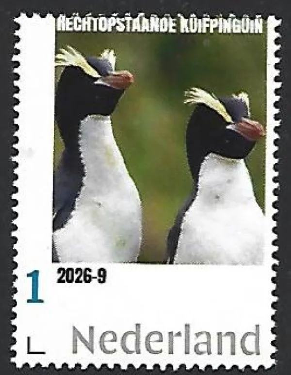 Nederland 2026-9 Pinguïn Penguin: Erected-crested penguin postfris/mnh