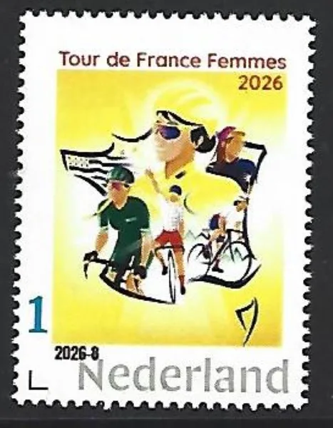 Netherlands 2026-8 Cycling Tour de France femmes 2026 MNH