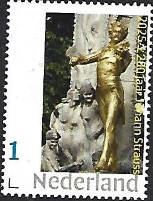 Nederland 2025-1 Johann Strauss 200jaar postfris/mnh