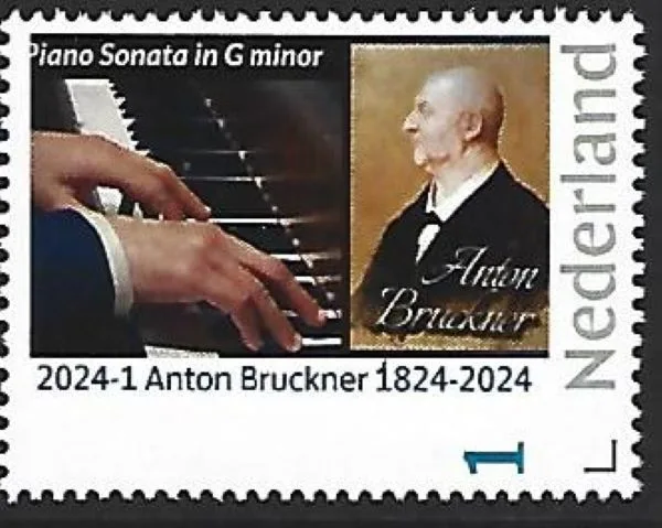 Nederland 2024-1 Anton Brückner postfris/mnh