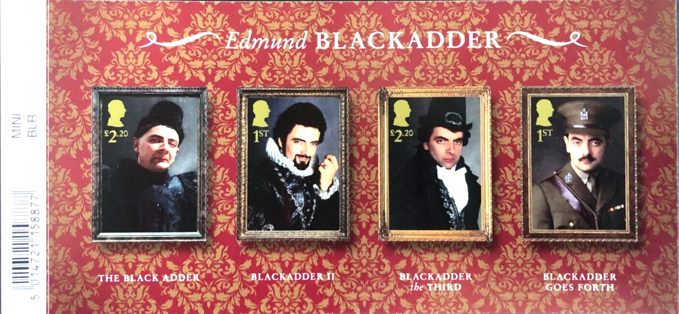 Großbritannien 2023 Blackadder Block postfrisch/mnh