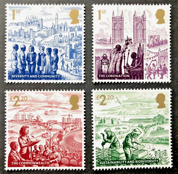 Great Britain 2023 King Charles III new reign postfris/mnh