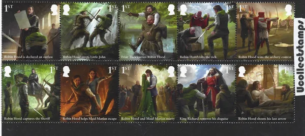 Great Britain 2023 Robin Hood postfris/mnh