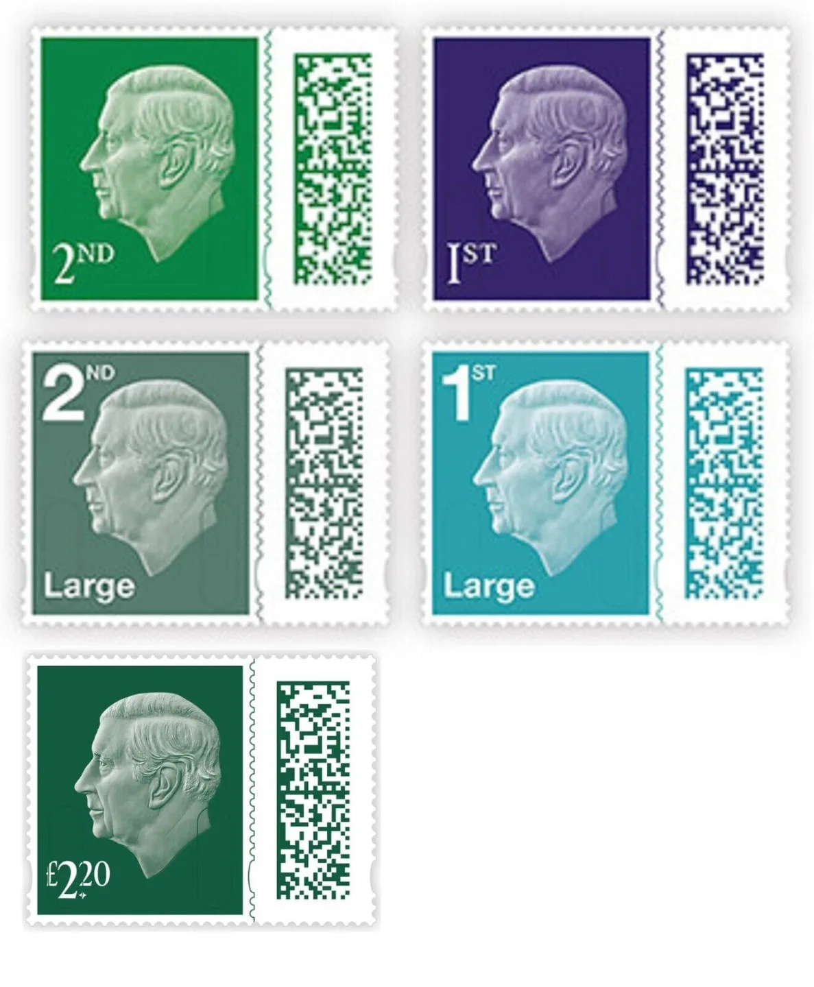 Grande-Bretagne 2023 Roi Charles III 5w neuf/mnh