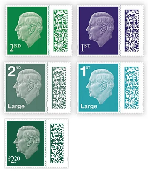 Great Britain 2023 King Charles III 5w postfris/mnh