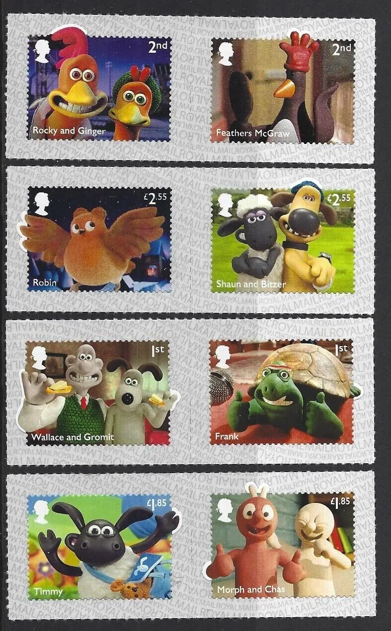 Großbritannien 2022 Aardman Comics postfrisch/mnh