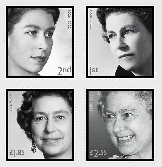 Great Britain 2022 In Memoriam Queen Elisabeth postfris/mnh