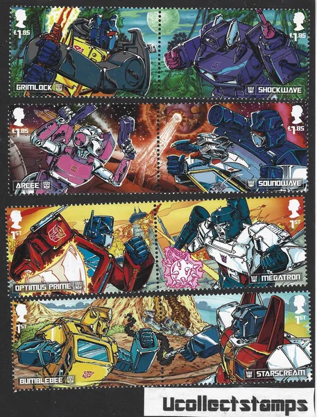 Great Britain 2022 Transformers postfris/mnh