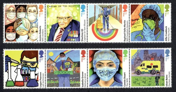 Great Britain 2022 Heroes of the pandemic postfris/mnh