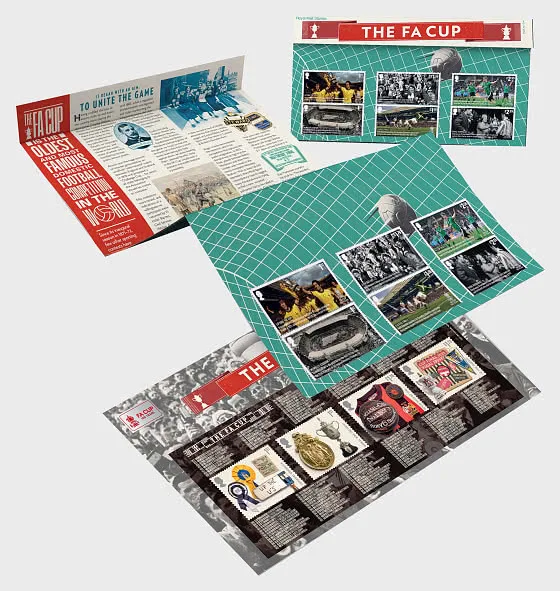 Great Britain 2022 FA Cup voetbal football presentation pack postfris/mnh