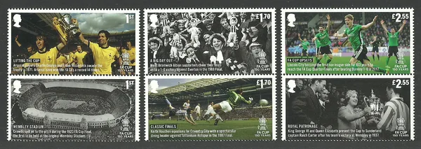 Great Britain 2022 FA Cup voetbal -football postfris/mnh