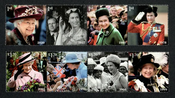 Great Britain 2022 Queen Elisabeth Platinum jubilee postfris/mnh