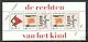 NETHERLANDS 1438 children's stamps, rights of the child block 1989 MNH