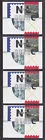 AU31 Frama-stroken 10/70/80/1.00 1996 postfris