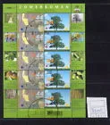 2510-2511 Bomen in de zomer vel/sheetlet 2007 gestempeld V2510-2511