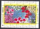 2500-2509 Flowery Gift sheet/sheetlet 2007 used V2500-2509