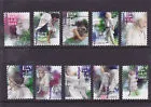 2456-2465 Charity stamps, December stamps 2006 used