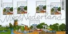 2341 Mooi Nederland 4, Weesp blok/ms gestempeld