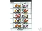 2164-2169 Zomerzegels, bloemen - Flowers vel/sheetlet 2003 gestempeld V2164-2169