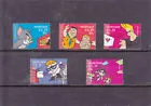 1994-1998 Cartoons (uit pb 72) 2001 gestempeld