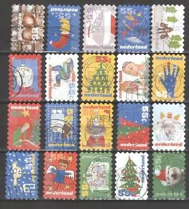 1856-1875 Decemberzegels 1999 gestempeld